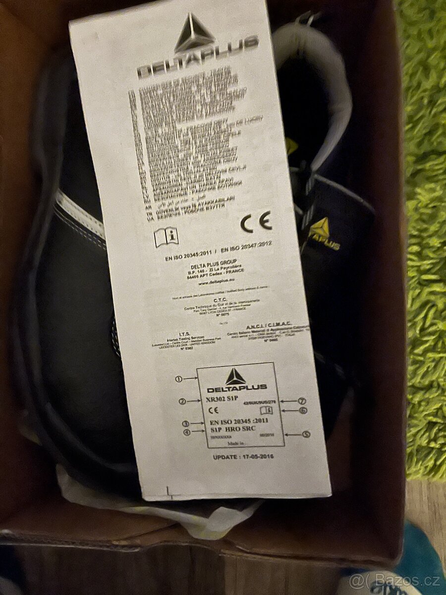 Nová pracovní obuv MontbrunS3 SRC - 2