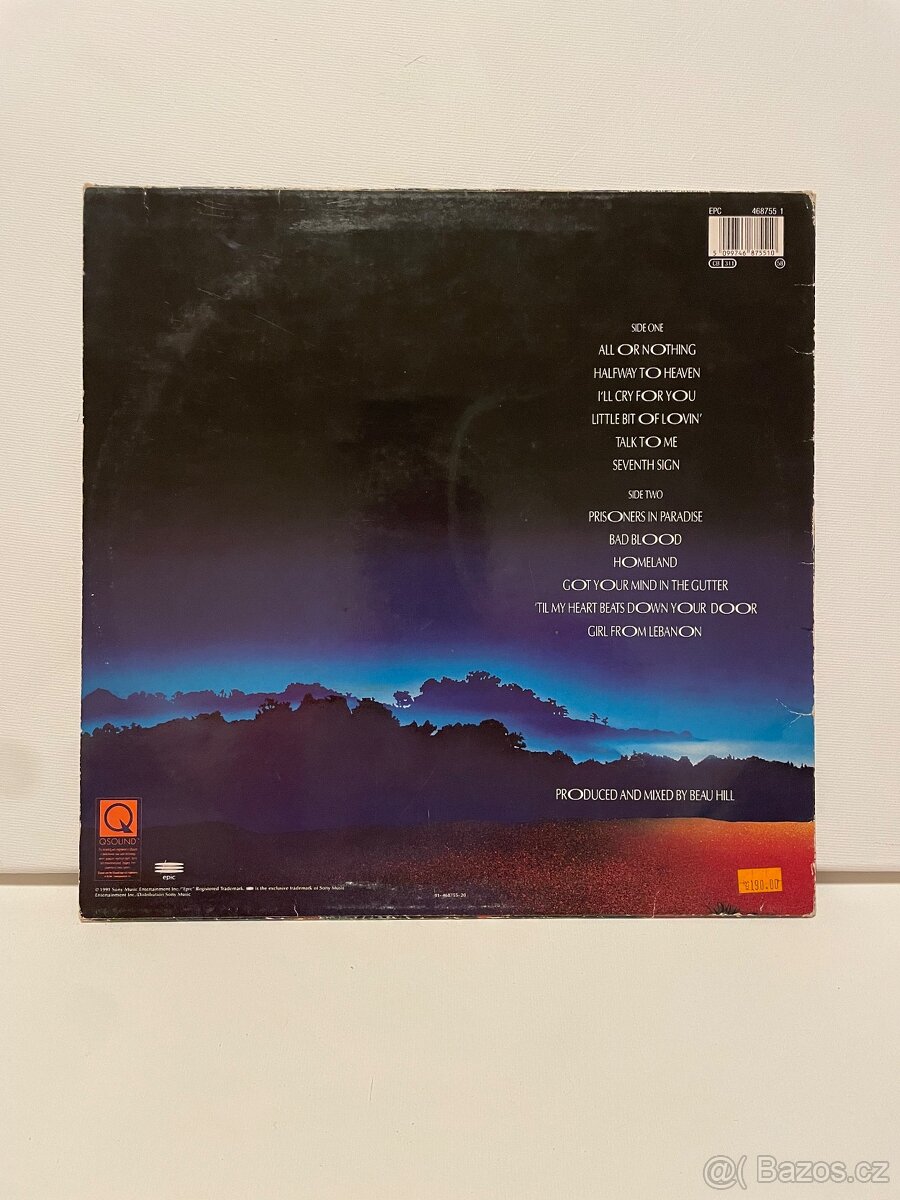 Europe - Prisoners in Paradise LP - 2