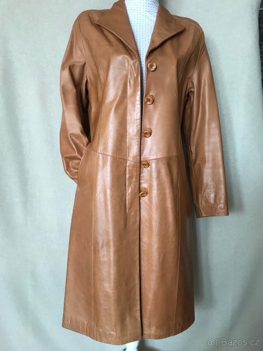 Dámský kožený kabát vel. M/38 - 2