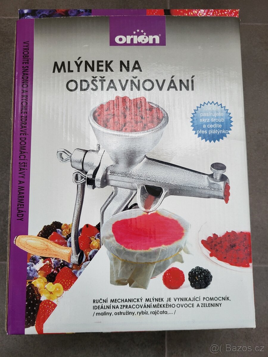 Mlýnek na odšťavňování - 2