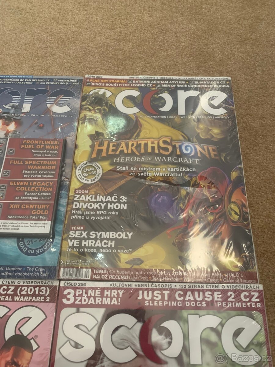 Časopisy Score 246, 250 - 259 - 2