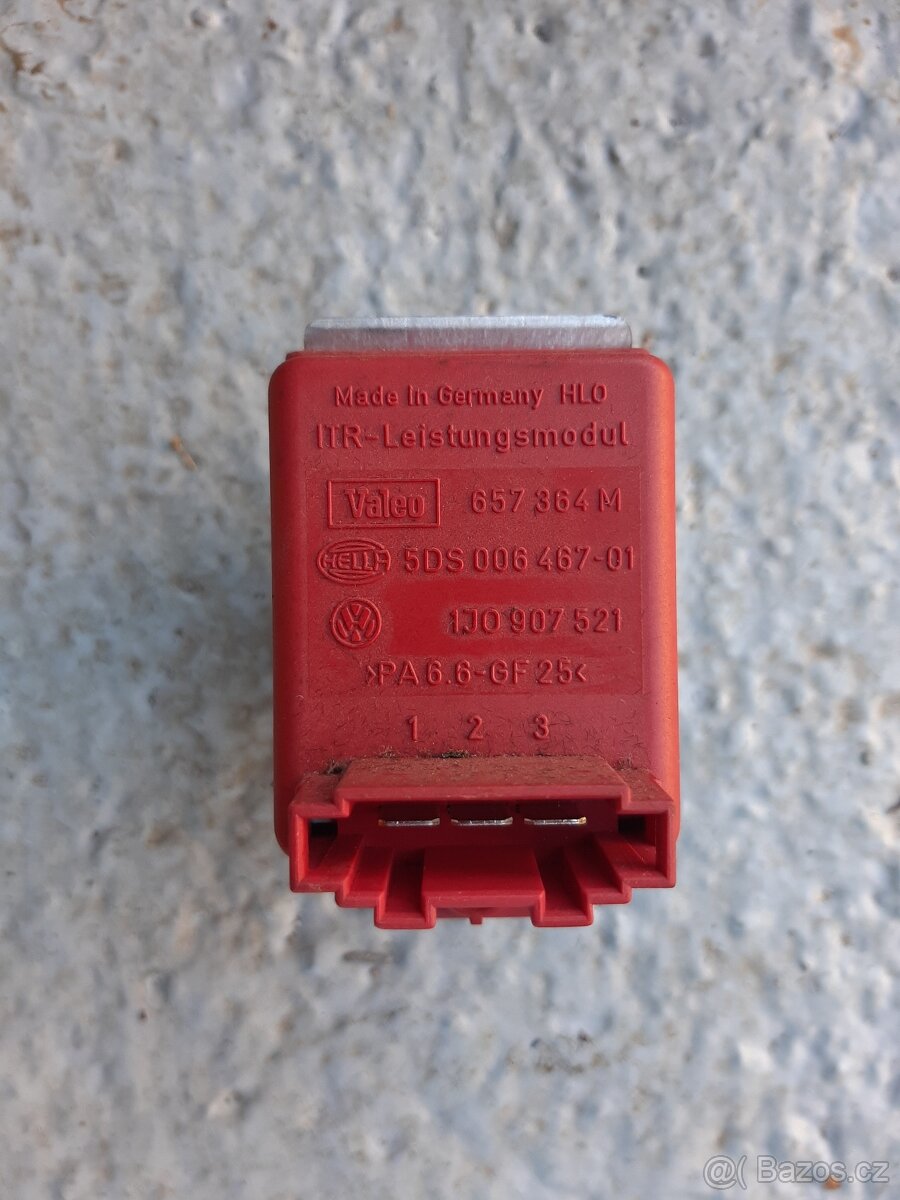 Regulátor kabinového ventilátoru, VW Golf 4 - 2