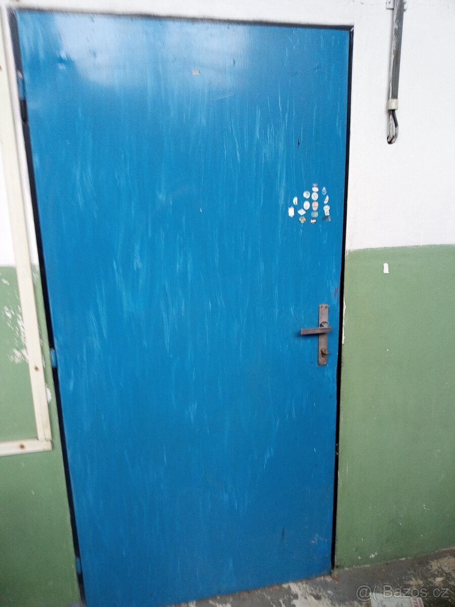Plechové křídlo dveří 90cm levé - 2