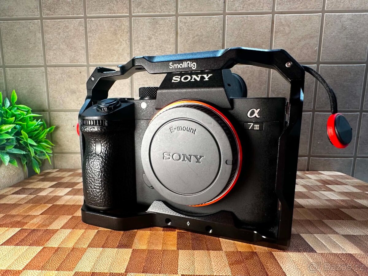 Sony A7III + SmallRig klec - 2