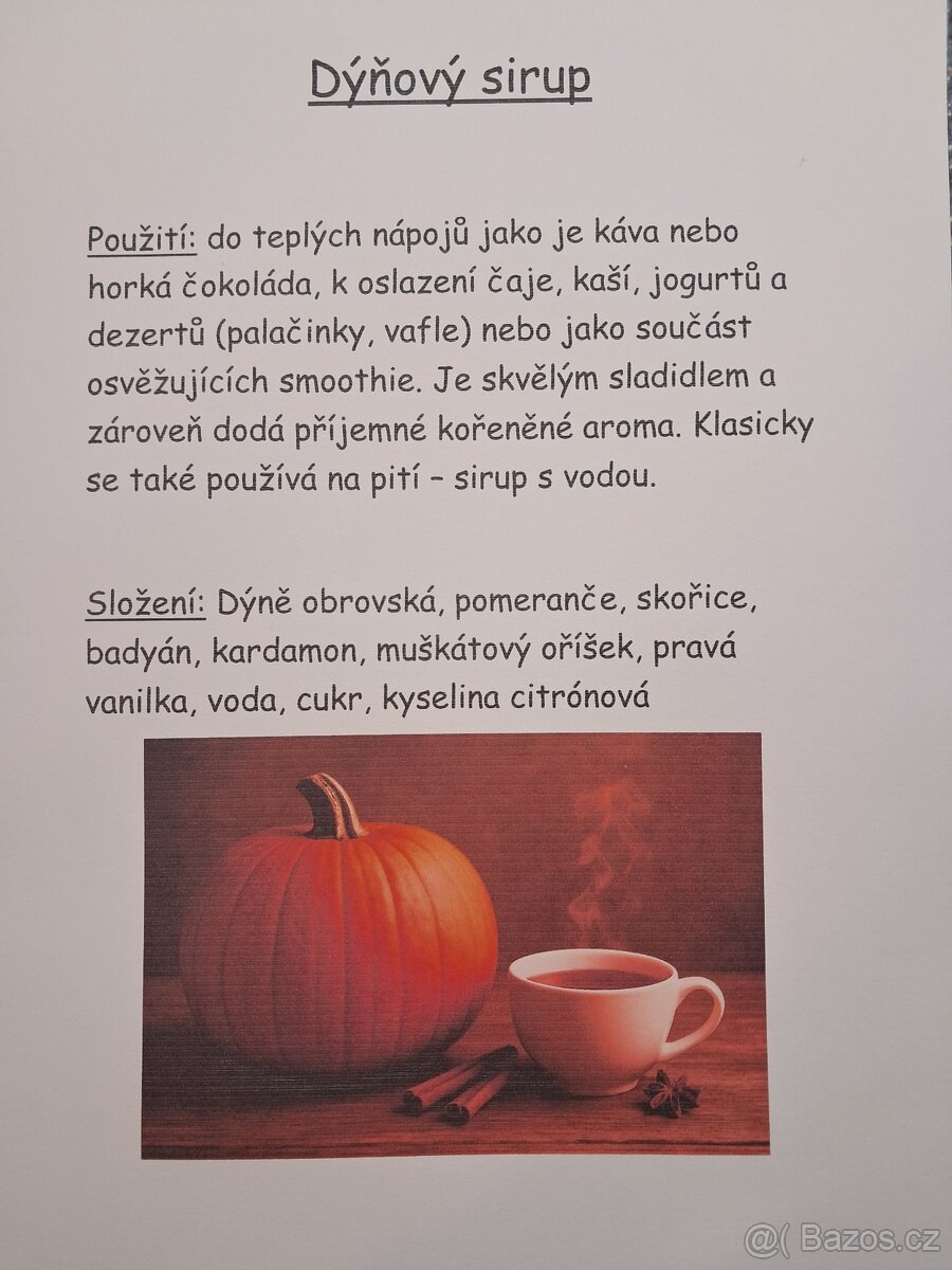 Domácí sirupy - 2