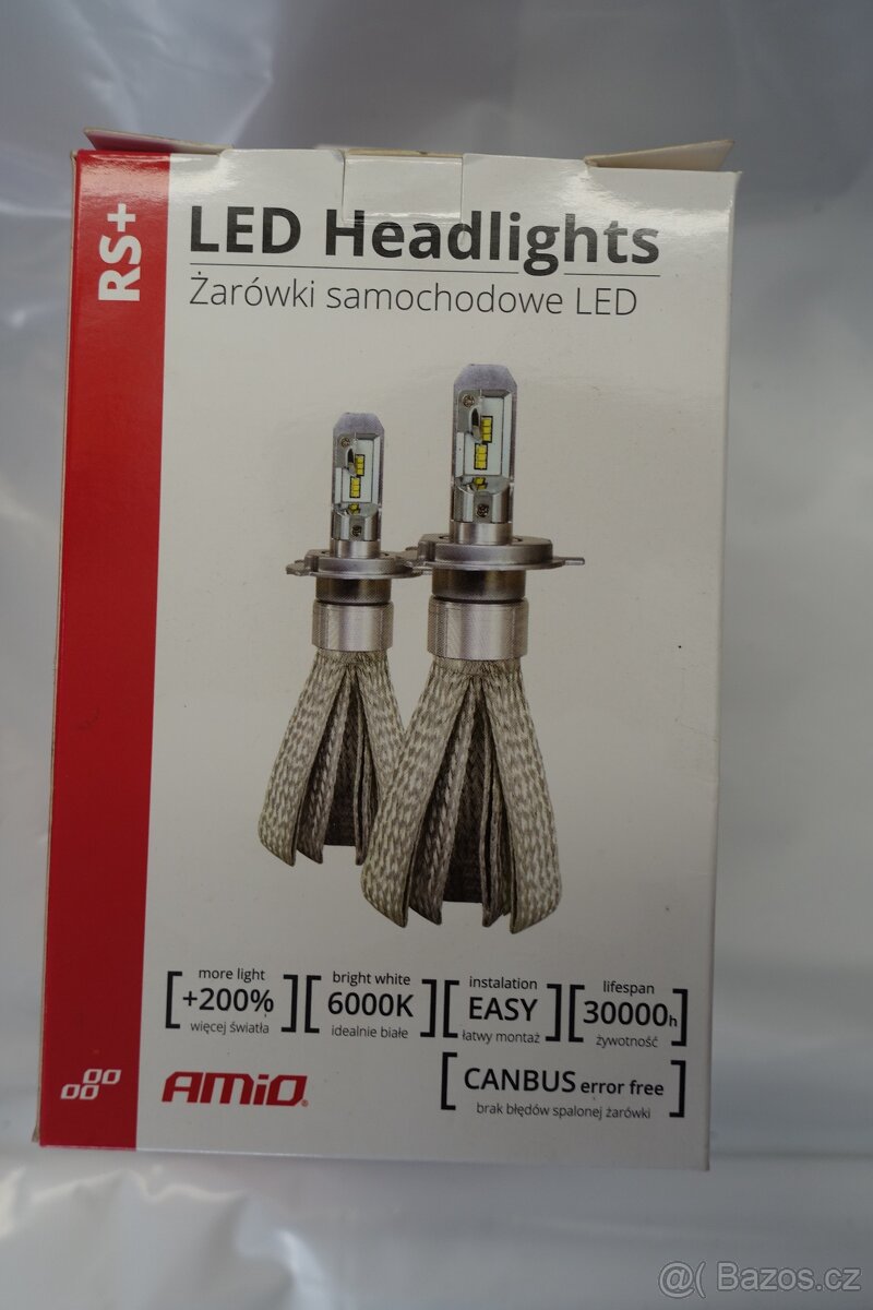 LED žárovky H 11 AMIO RS + - 2