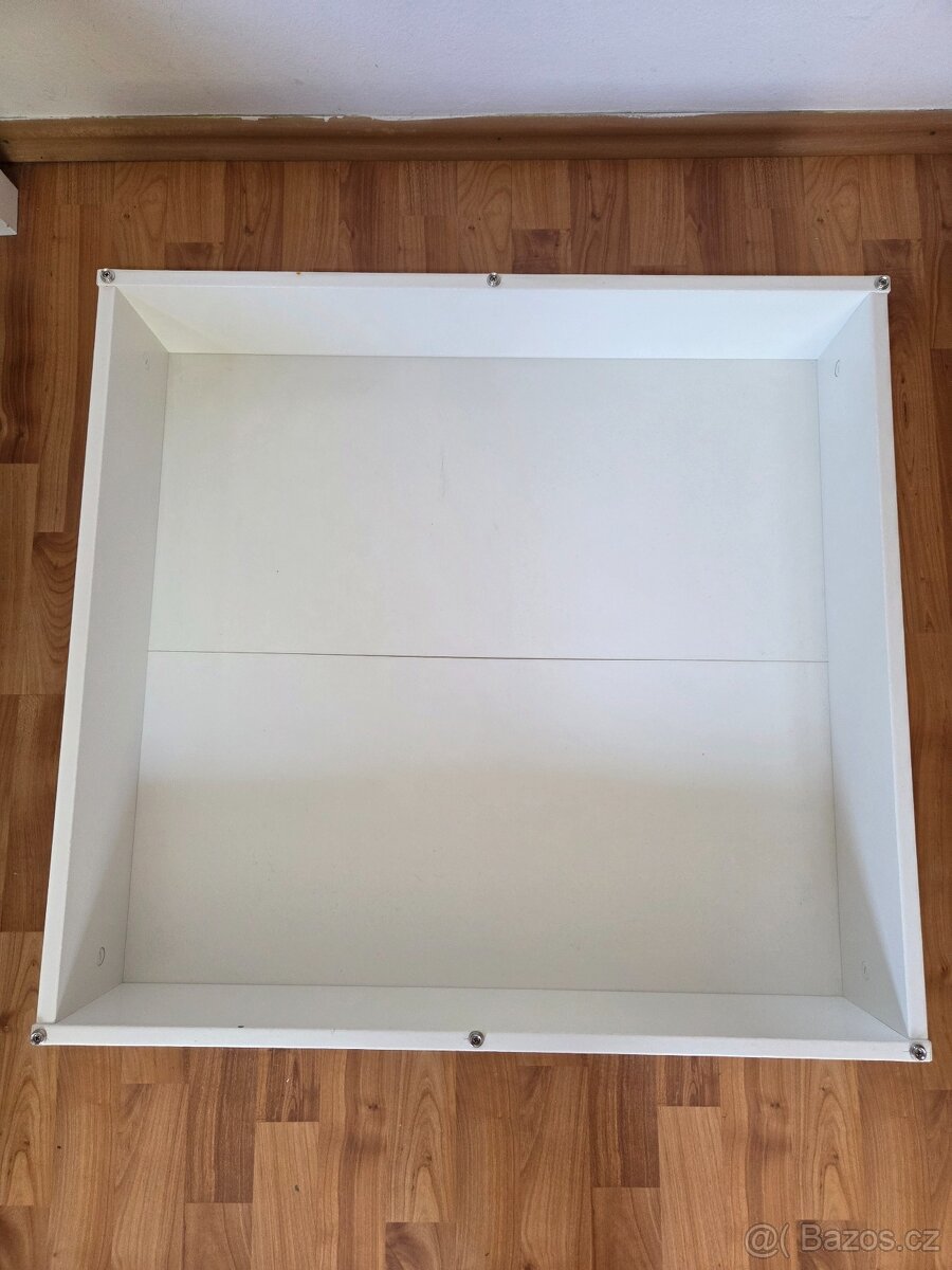 4x bile šuplíky pod postel Ikea Vardo - 2