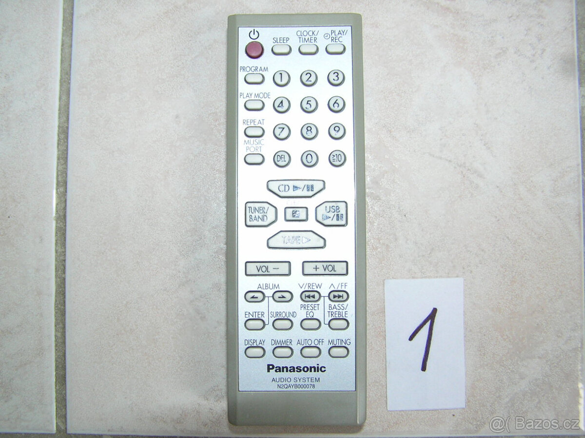 Dálkové ovladače Audio System - 2