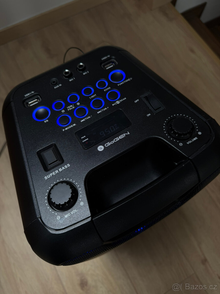 GoGEN BPS 686X - Bluetooth reproduktor na párty - 2