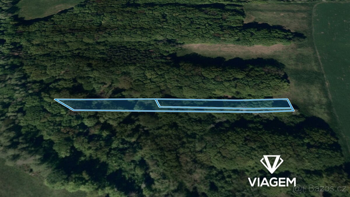 Les 2 201 m², Podíl 50 % o výměře 1 101 m² - 2