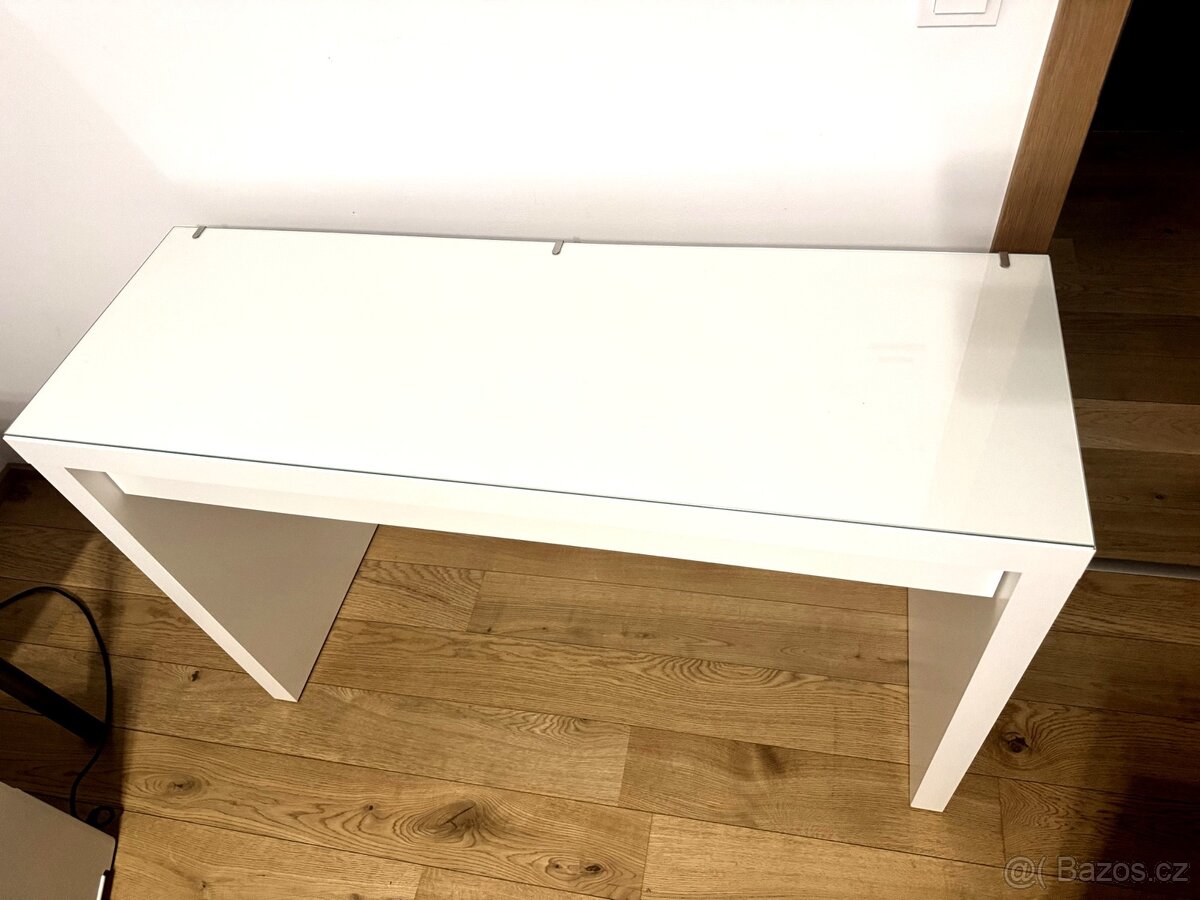 IKEA MALM toaletní stolek, bílý, 120×41 cm - 2