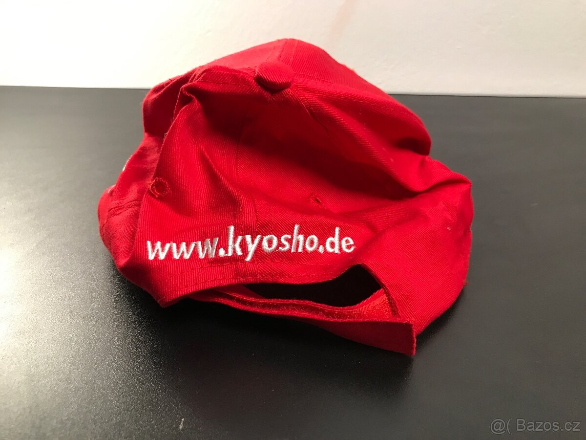kšiltovka červená KYOSHO - nová - 2