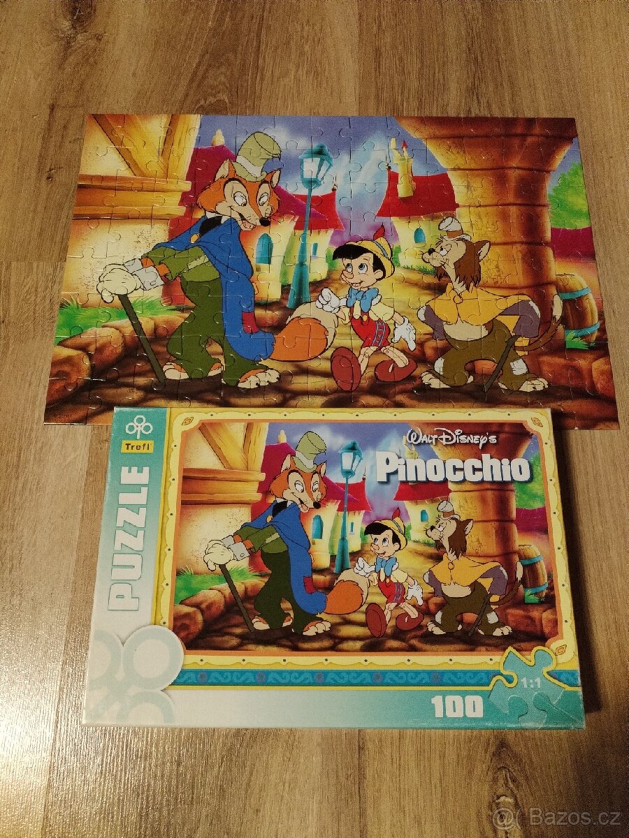 Puzzle Pinocchio 100 dílků - 2
