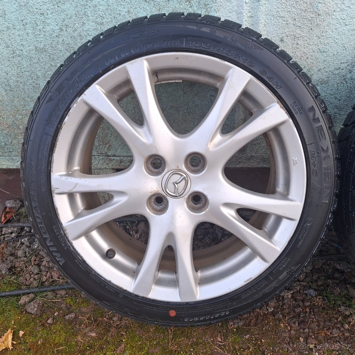 Zimní pneu + alu disky Mazda 2 - 2