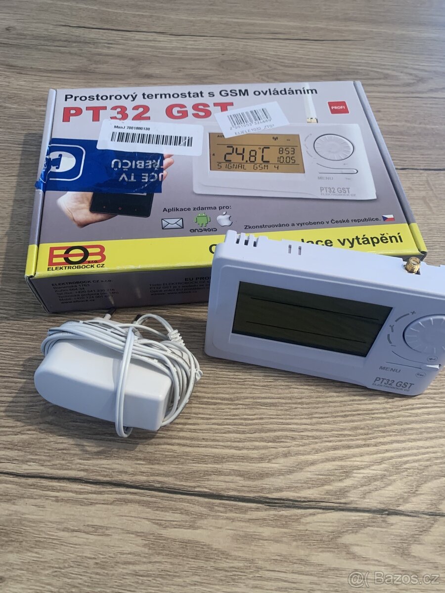 PT32 GST - Prostorový termostat s GSM modulem - Elektrobock - 2