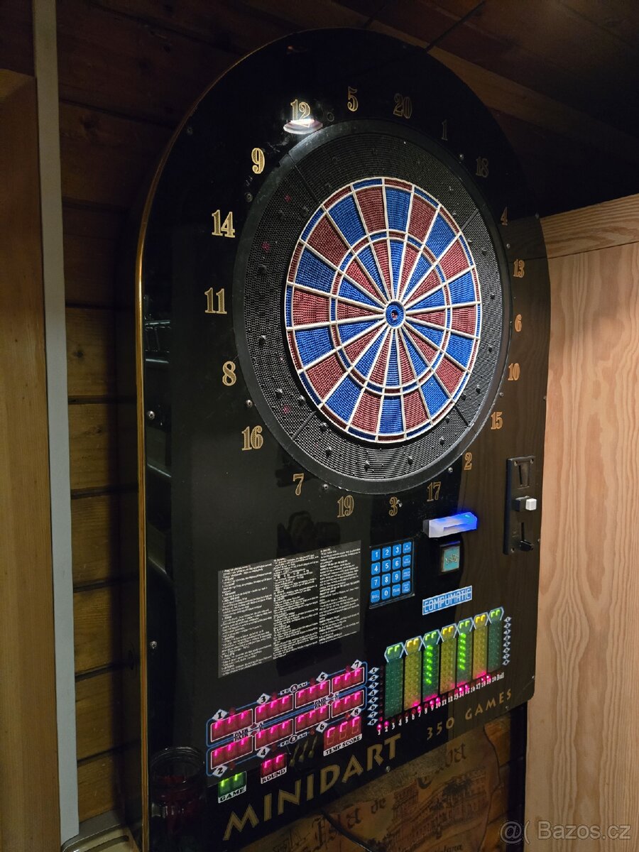 Šipkový automat s mincovníkem - 2