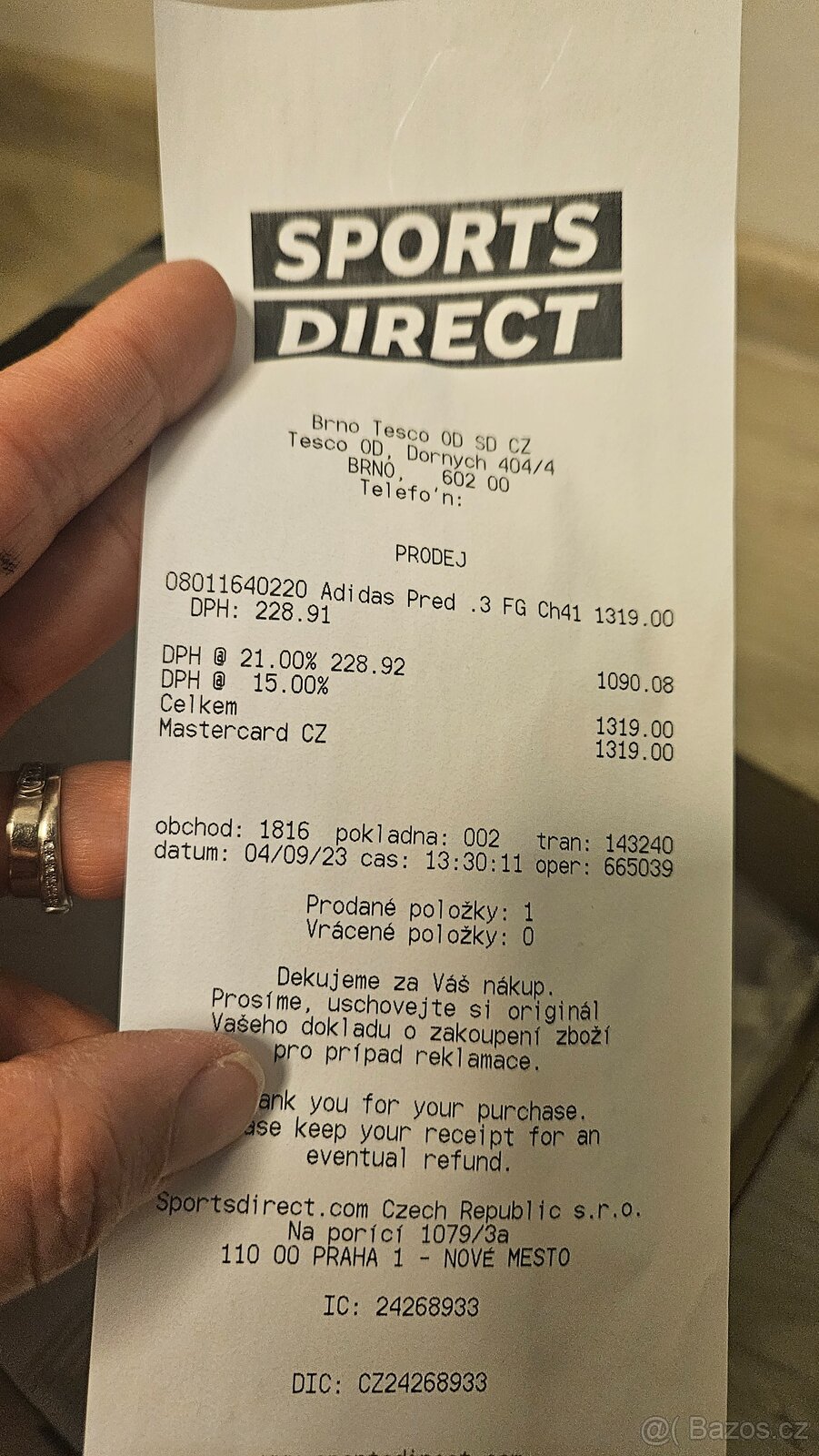 Kopačky Adidas predator Accuracy 3 FG vel 34 - 2