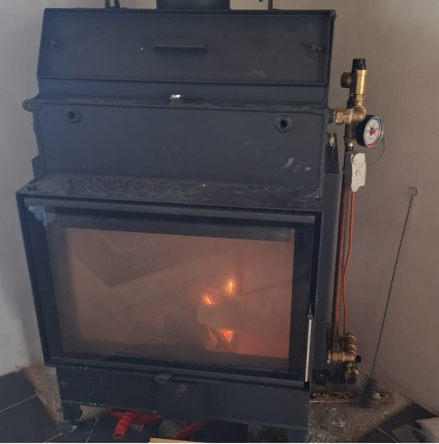 Romotop Heat W2G 70.50.01. Krbová vložka s výměníkem zánovní - 2