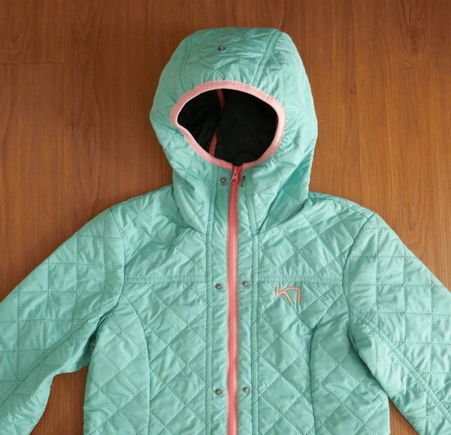 Prošívaná zateplená bunda, vel. S, zn. Kari Traa - 2