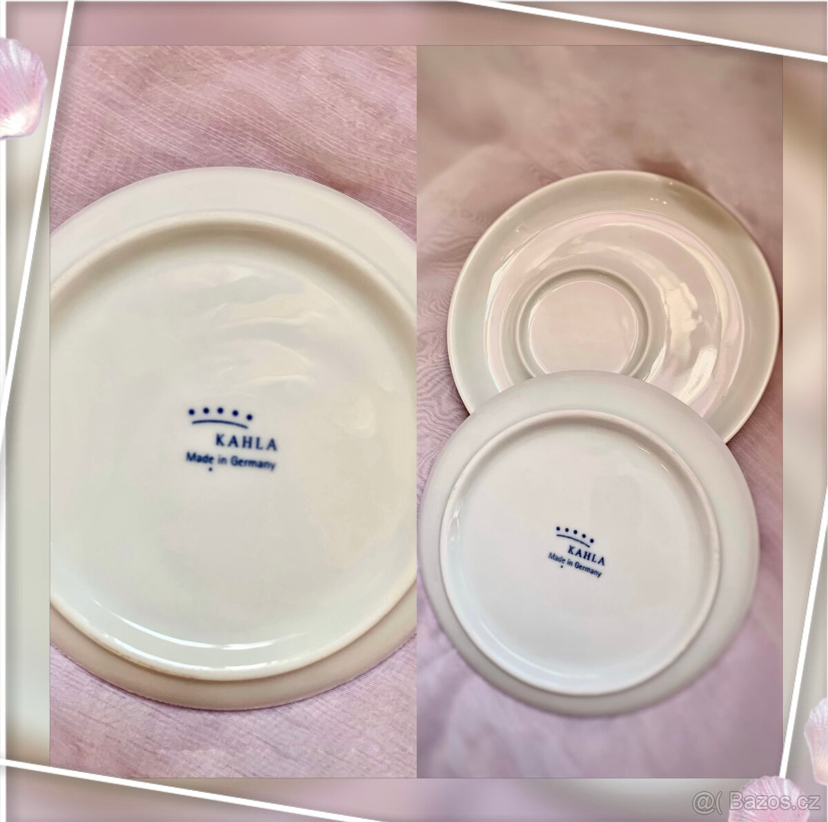 Kahla porcelánový servis– 6 šálků + 6 podšálků - 2