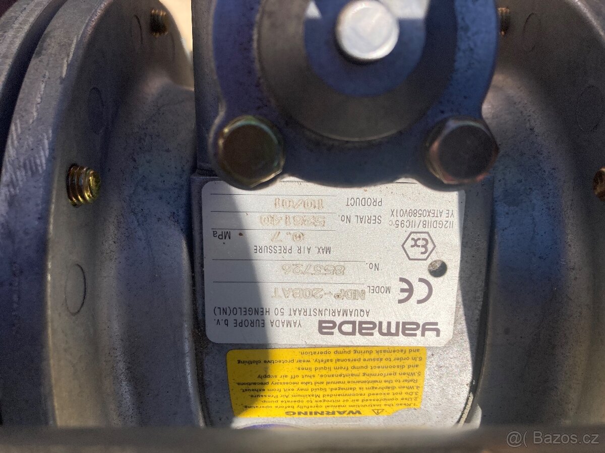 Yamada vzduchové lamelové dopravní čerpadlo - 2