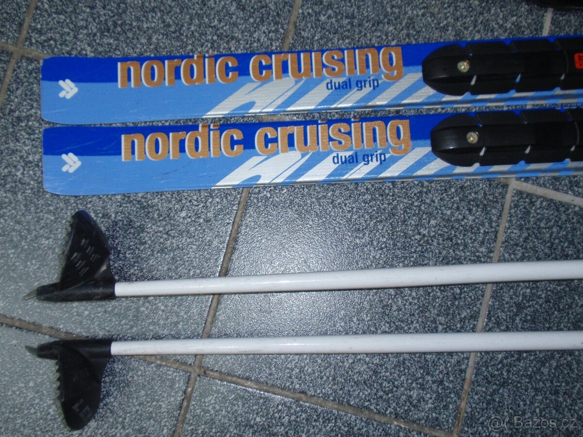 SET BĚŽKY TECNO 120 CM+HŮLKY 105 CM+BOTY VEL.34 - 2