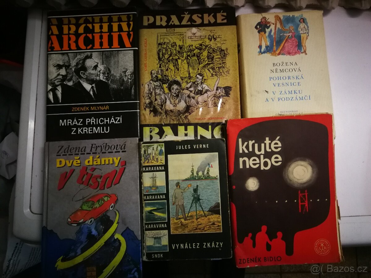 Knihy různých žánrů -beletrie ap. - 2