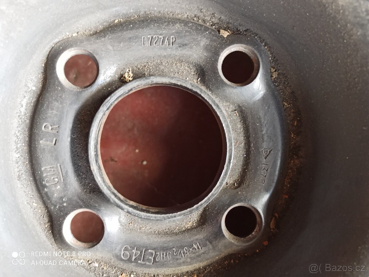 Disky 5 1/2 J x14, ET49 - 2