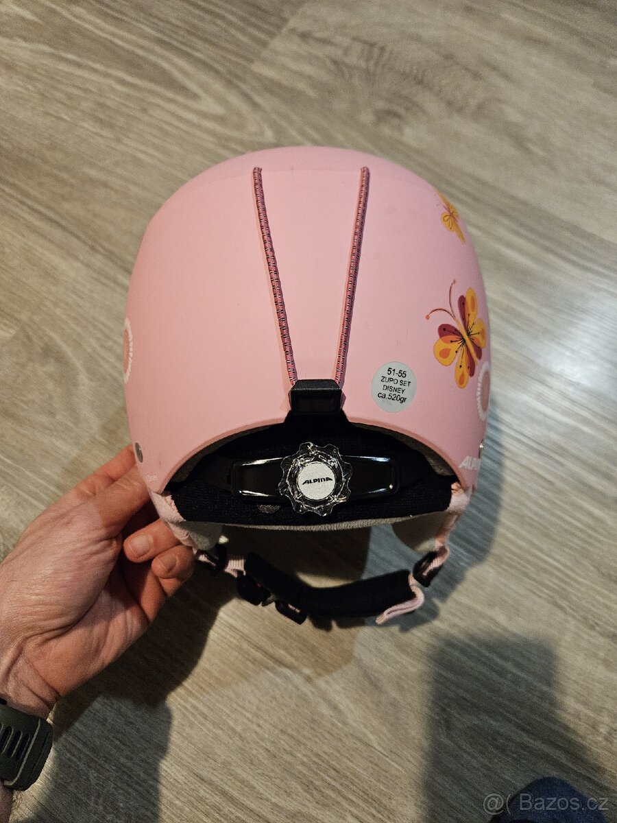 Dětská lyžařská přilba Alpina+brýle - 2