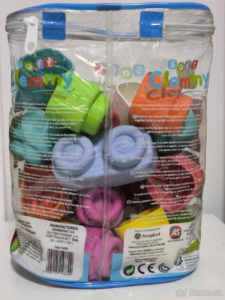 Soft Clemmy blocks / sada 24 měkkých kostiček - 2