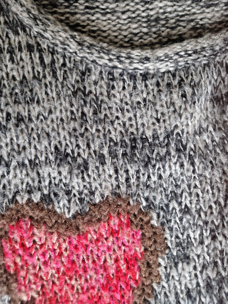 Delší dámský svetr RAINBOW - 2