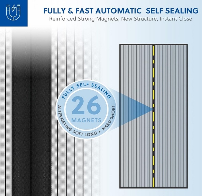 Magnetická síť 220 x 110 cm - 2