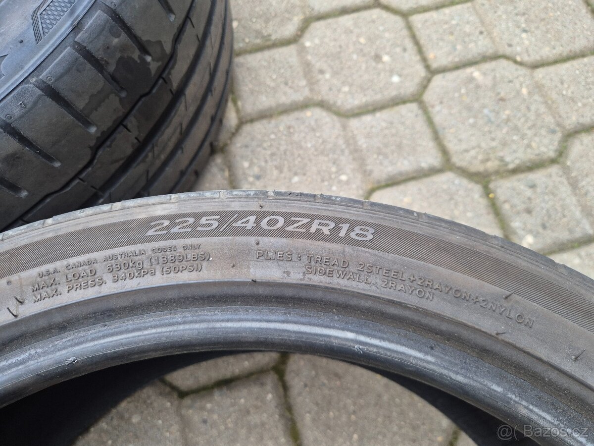 4x pneu 225/40 R18 - 2