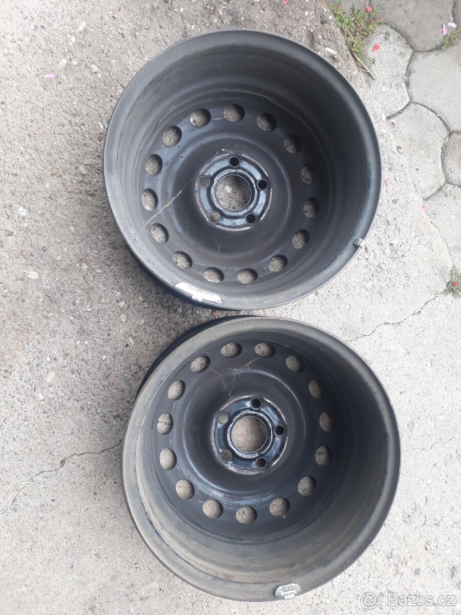 2ks plechových rafků 5x108 renault laguna - 2