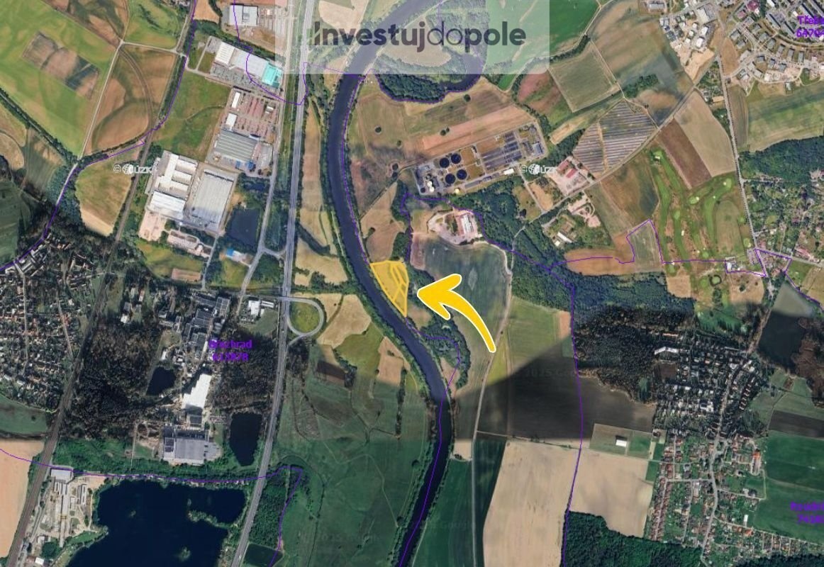 Prodej podílu 1/3 louky 5 286 m², Hradec Králové - Březhrad - 2