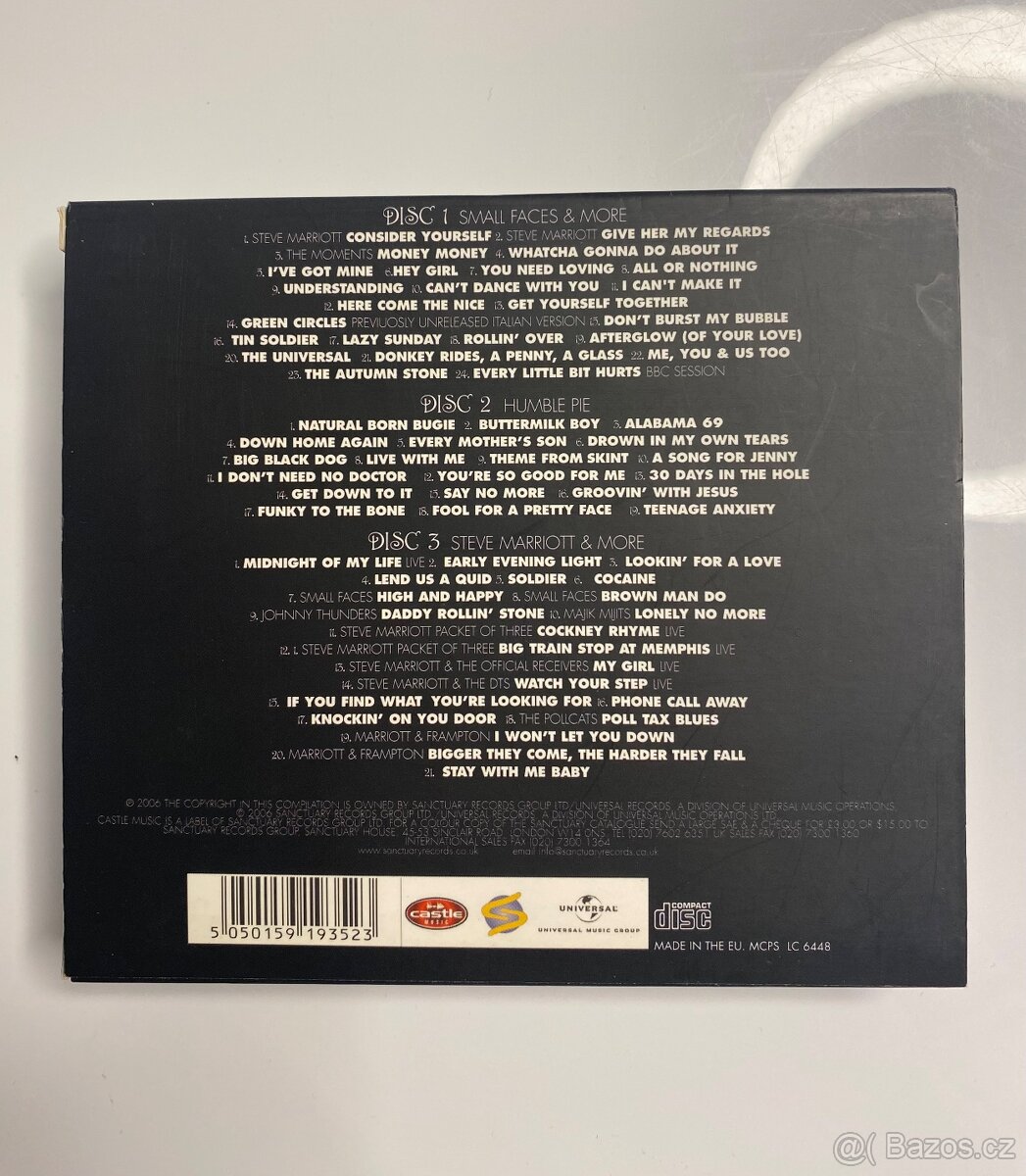 3CD S. Marriott - Humble Pie - Tin Soldier Anthology - 2