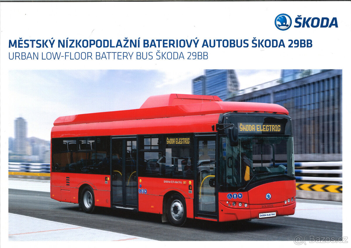 Prospekty - Autobusy Škoda - 2