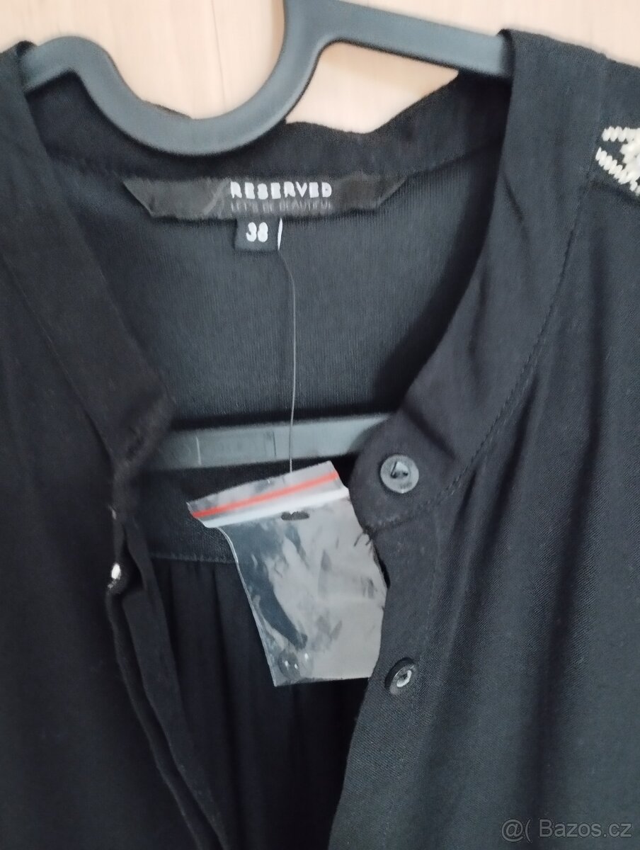 Černé šaty Reserved - nové - 2