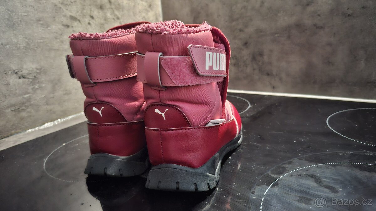 Dívčí Puma zimní boty / sněhule vel.32 a 30 - 2