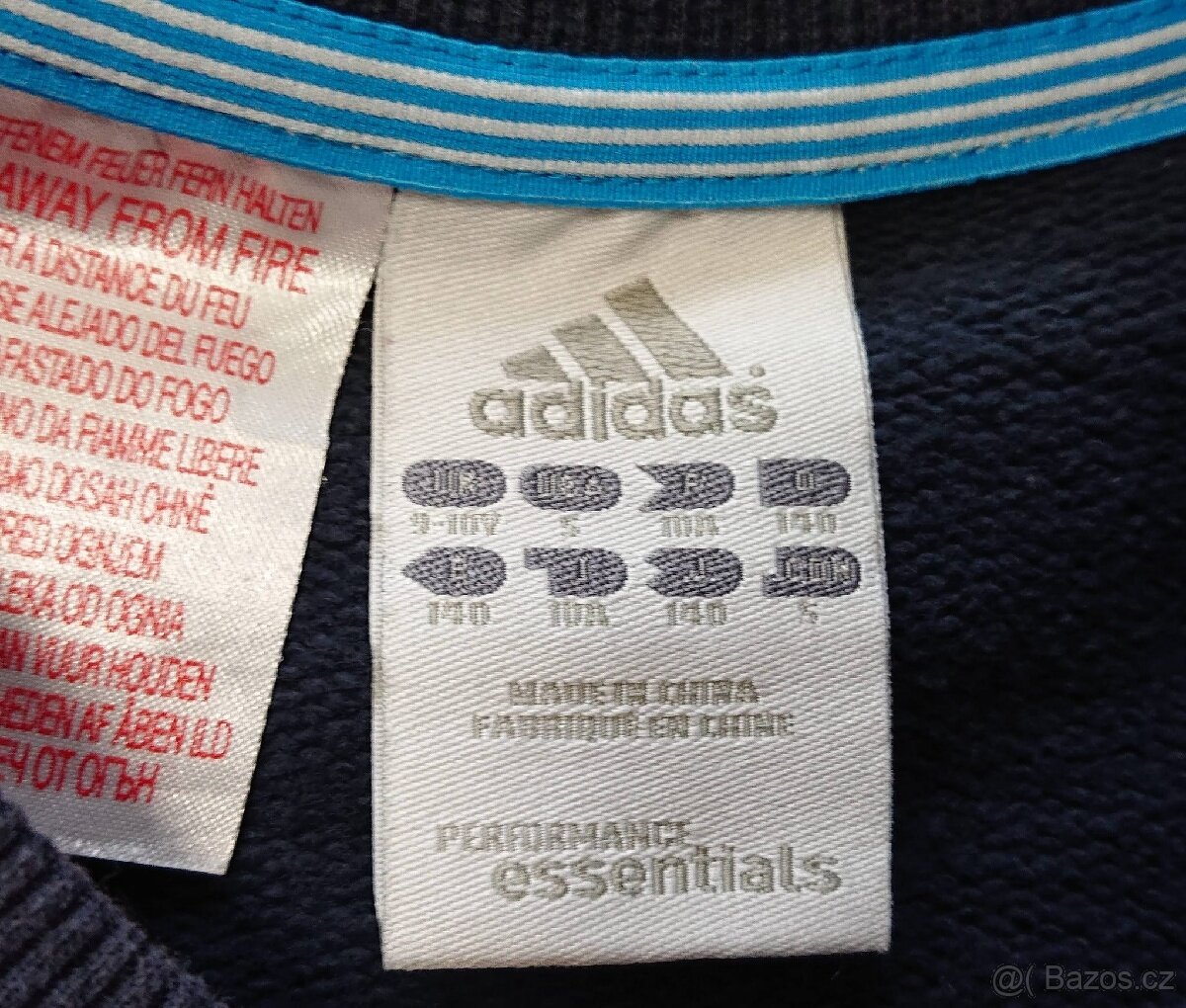 Mikina Adidas Performance Essentials 140 - 2