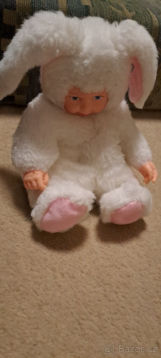 Plyšový králíček Anna Geddes - 2