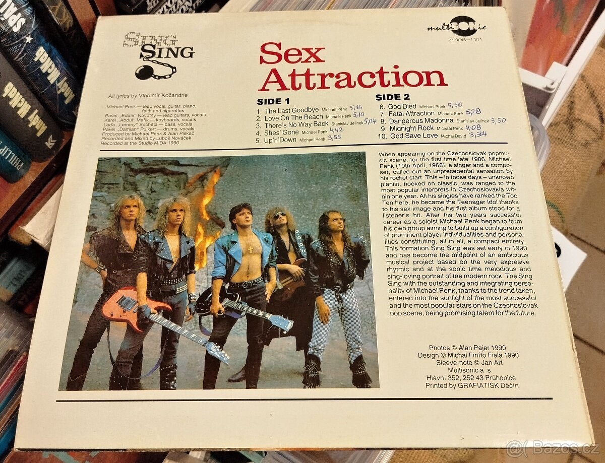 LP SING SING (Michal Penk) - SEX ATTRACTION (rarita) - 2