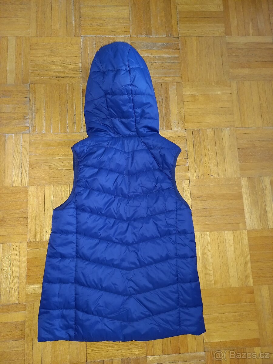 Prošívaná vesta modrá Pepperts vel.146 - 2