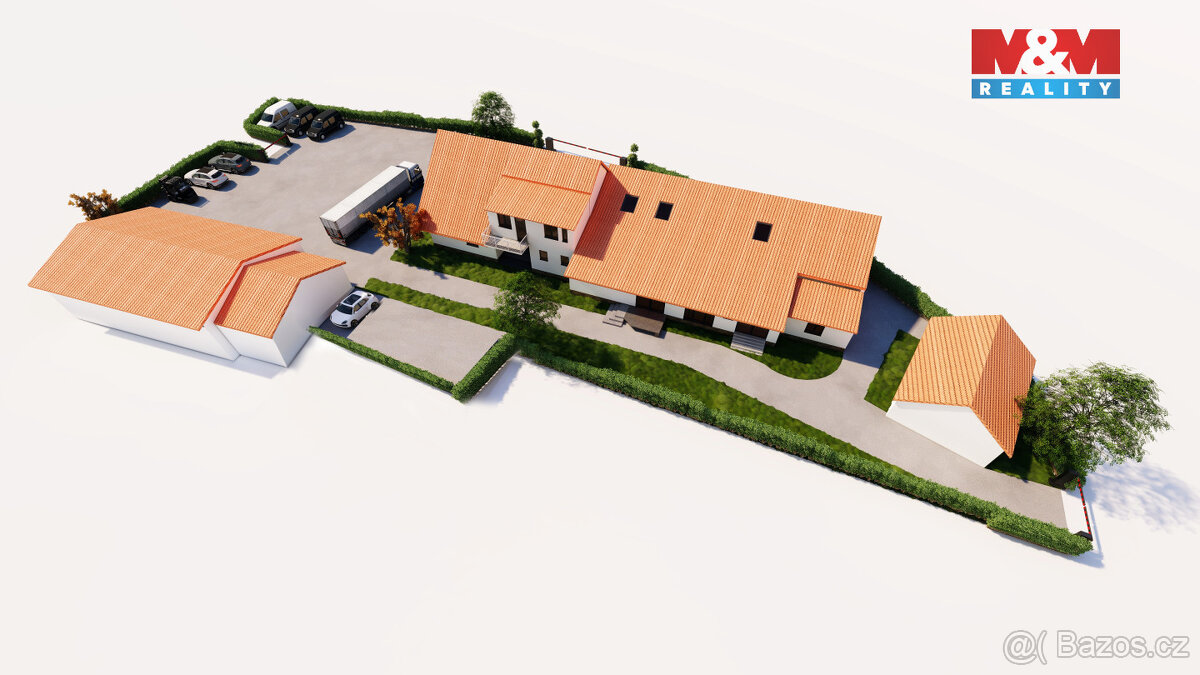 Prodej výrobního objektu, 400 m², Čakov - 2