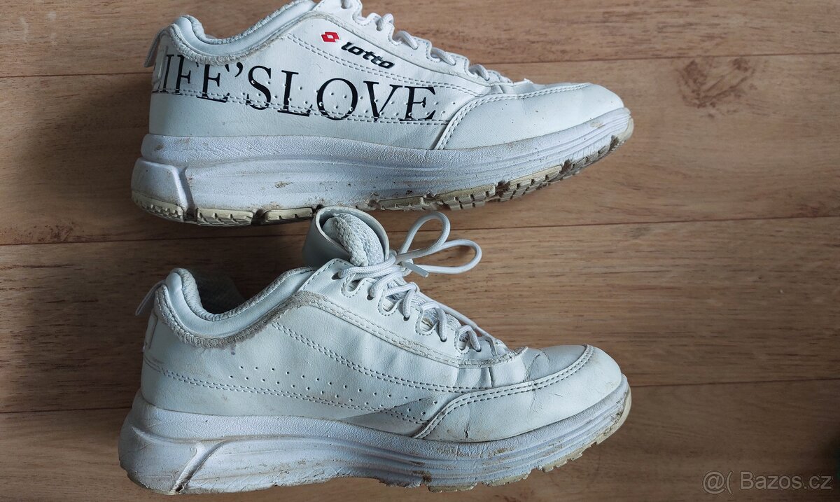 Dětské boty, přezůvky 22/23, tenisky Lotto vel 37,5 - 2