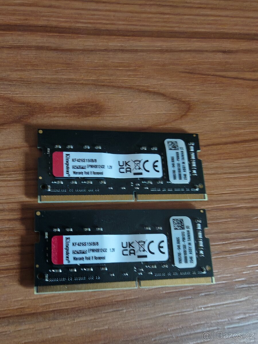 Paměti HyperX Fury DDR4 16 Gb - 2