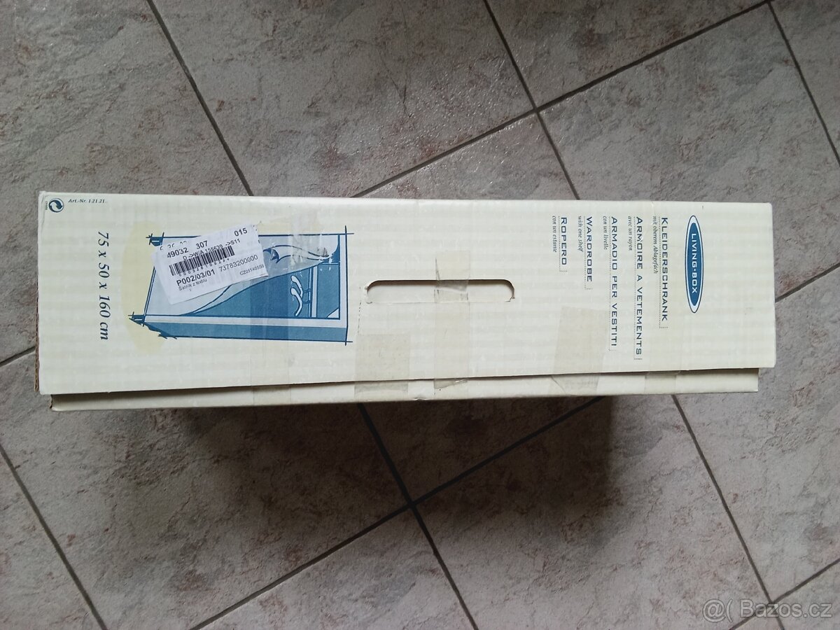 Prodám novou text.šatní skříň a termotašku - 2