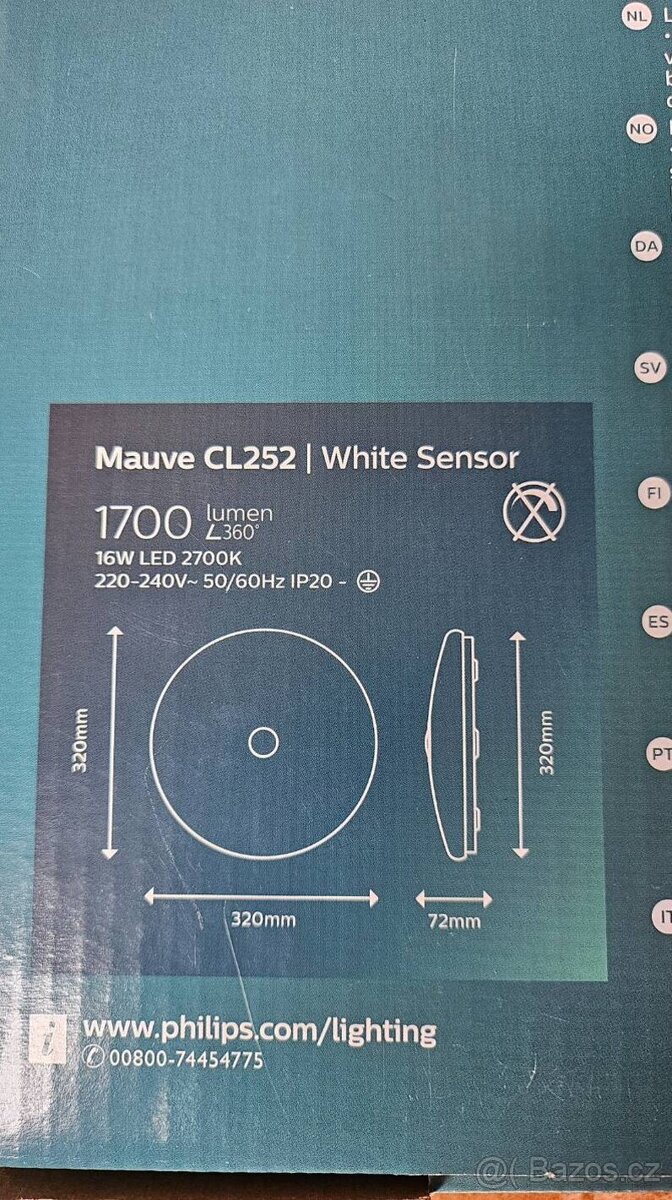 Stropní světlo s čidlem - 2