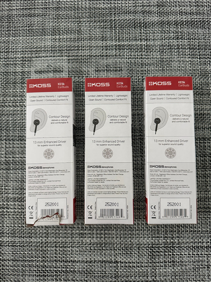 Prodám sluchátka KOSS - NOVÉ - 2