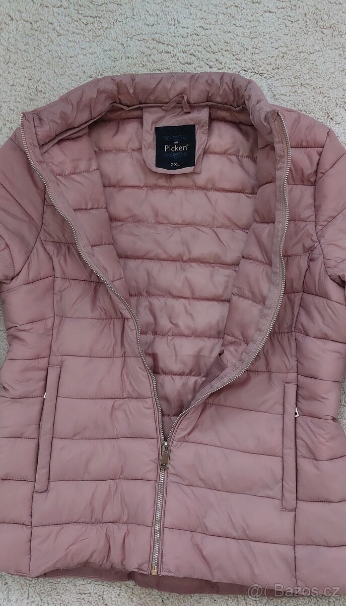 prošívaná bunda L - 2